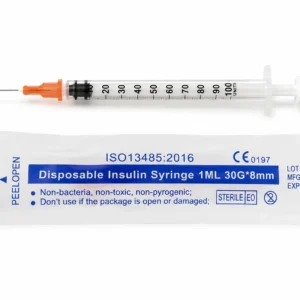 Insulin syringes, 10-pack