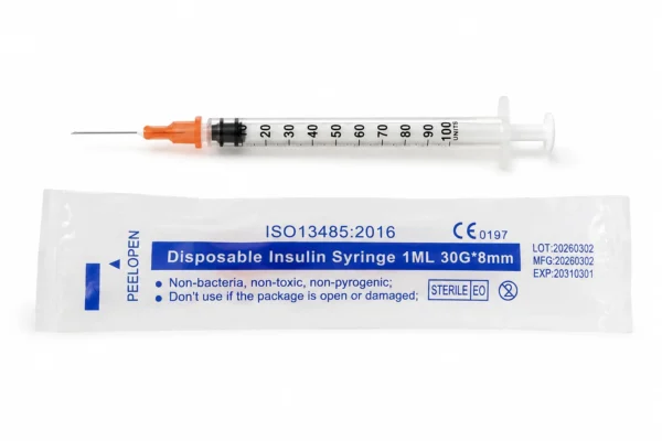 Insulin syringes, 10-pack